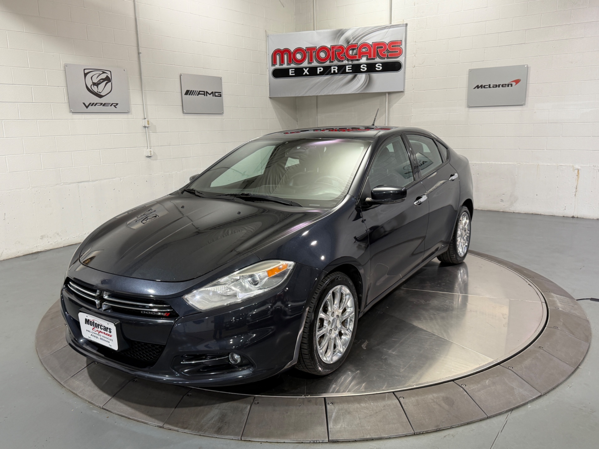 True Blue Pearl Coat 2013 Dodge Dart Sedan Front-Wheel Drive 6-Speed Automatic