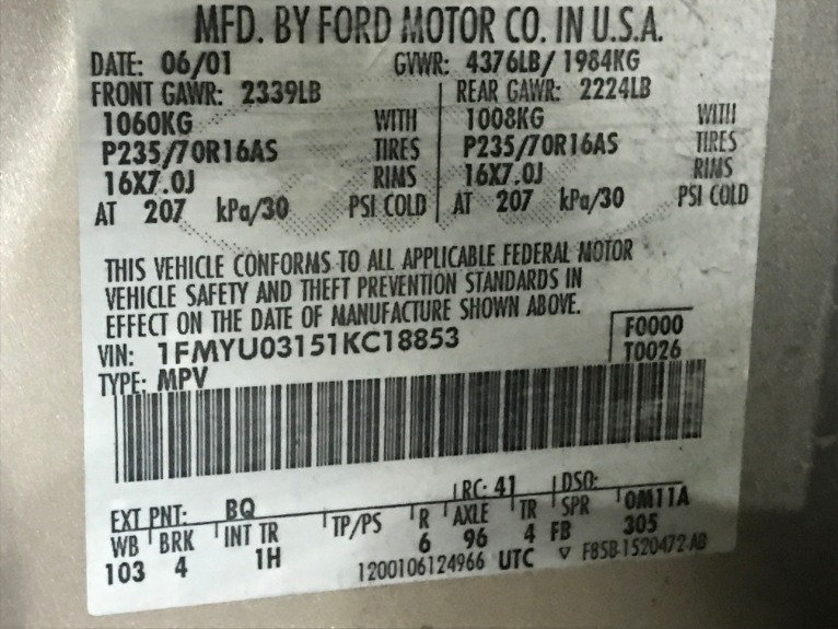 Used-2001-Ford-Escape-XLT
